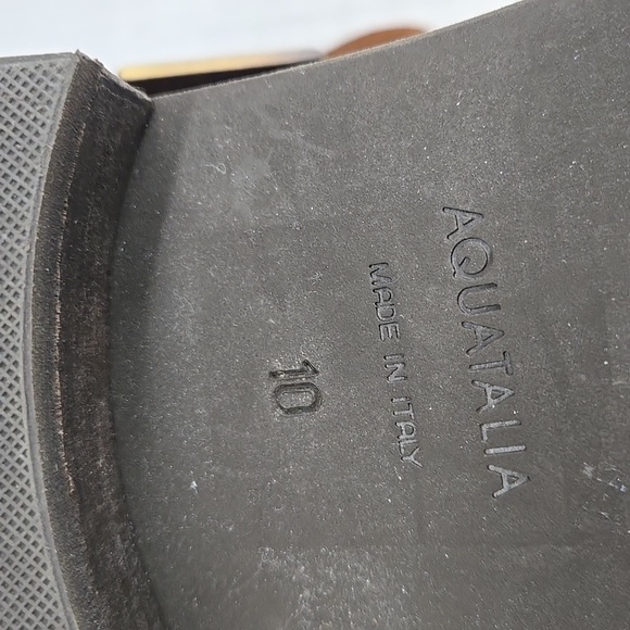 Aquatalia Suede Leather Bree Ankle Boots 10 - Picture 5 of 8